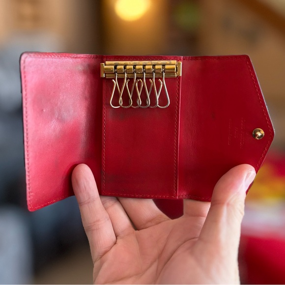 Louis Vuitton Multiclés 6 Key Holder in Monogram Vernis Patent Leather Full Set - Picture 7 of 10